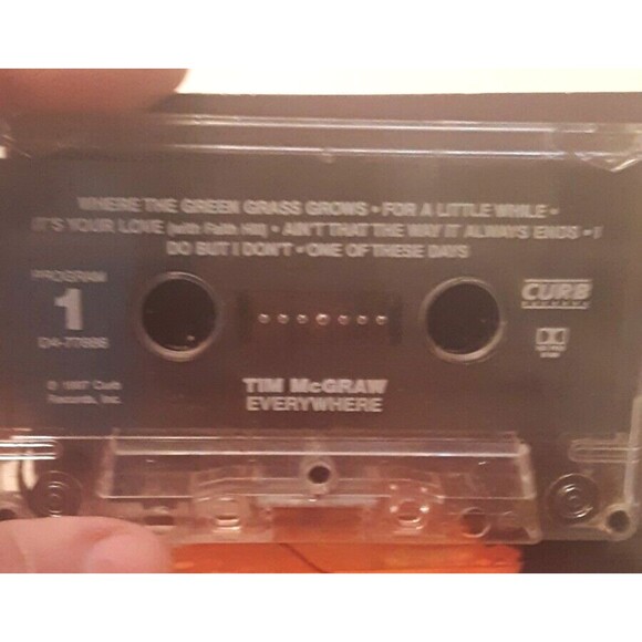 5 Country Cassettes Tapes George Strait Reba Tim McGraw Clay Walker Cool Country - Picture 4 of 11